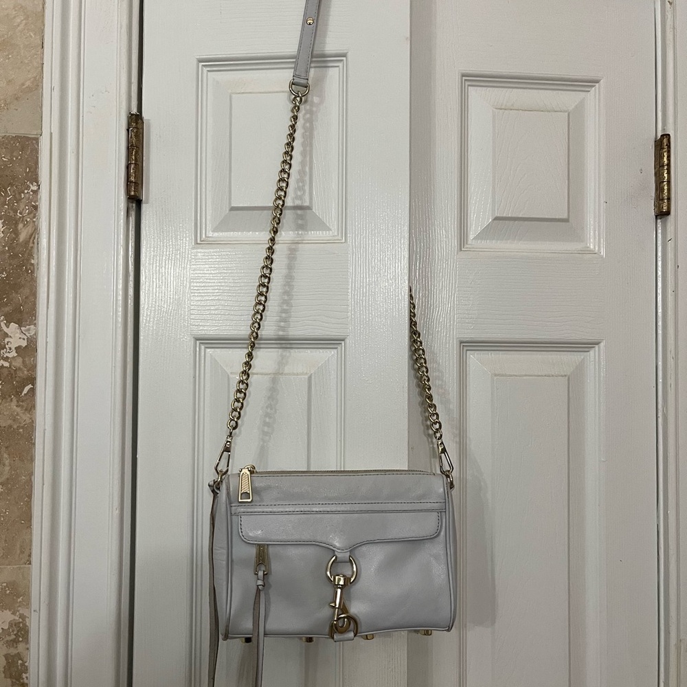 Rebecca Minkoff off-white Crossbody Bag with Gold-tone Hardware